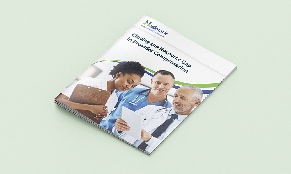 Closing the resource gap in provider compensation management