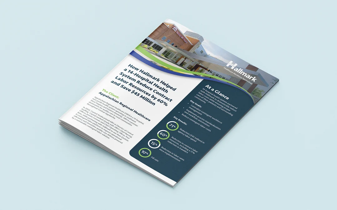 Reduce Agency Spend: 14-Hospital System Saves $45M