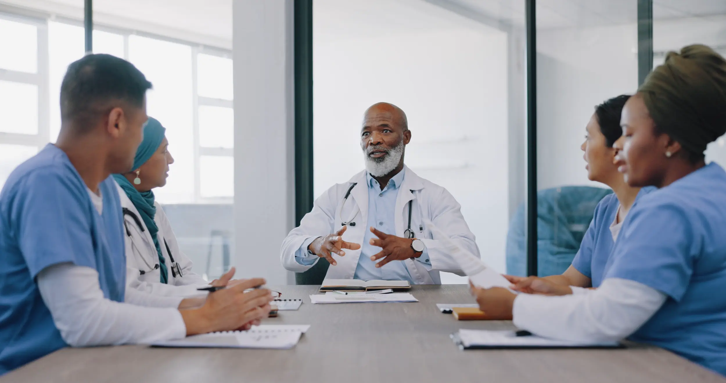 mature doctors nurses or teamwork meeting in hosp 2026 03 25 02 21 18 utc